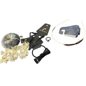 g by Gennaro Headbands Scrunchie Lace Ring Lot Bundle